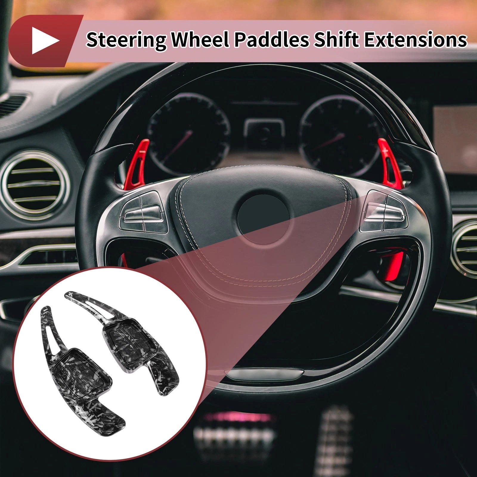 Steering Wheel Paddle Shifters Replacement for Audi A3 (2017–2024)
