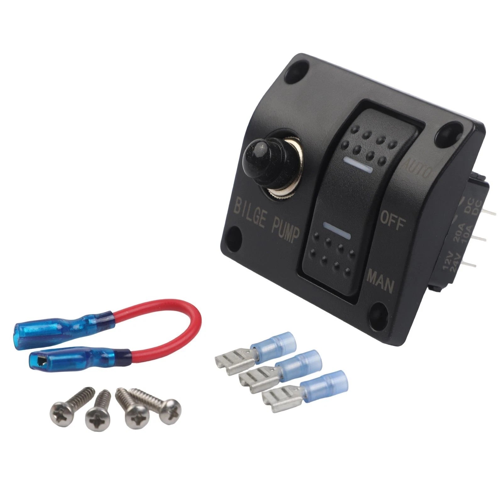3 Way Bilge Pumps Control Panel for Convenient Water Management