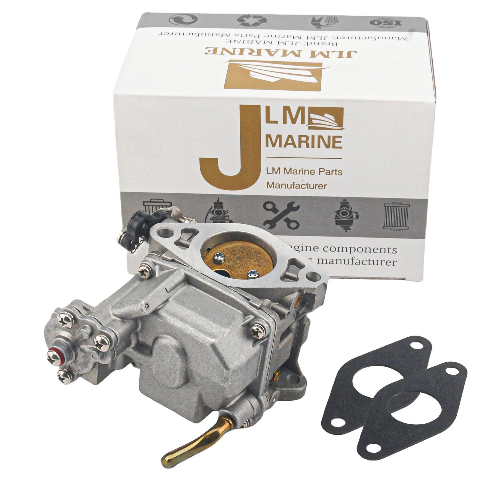 Carburetor & Gasket for Tohatsu Nissan 4 Stroke 9.8 HP (1990–2023)