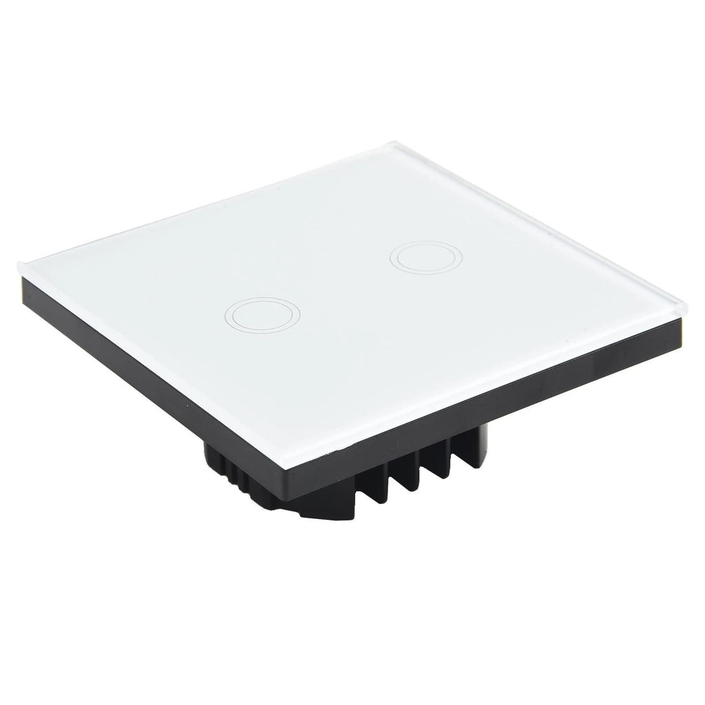 2 Gang Touch Light Dimming Device for Modern Design