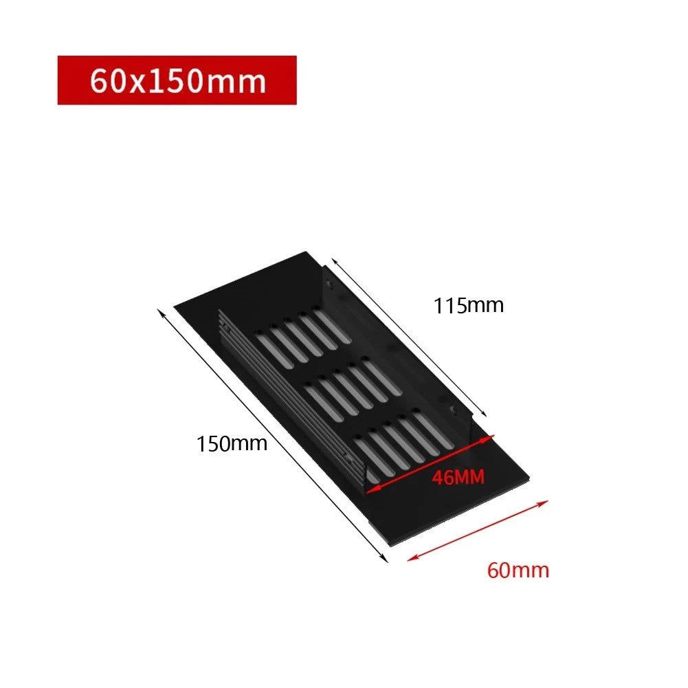 Aluminum-Alloy Air Vent Grille for Cabinet Wardrobe (AU)