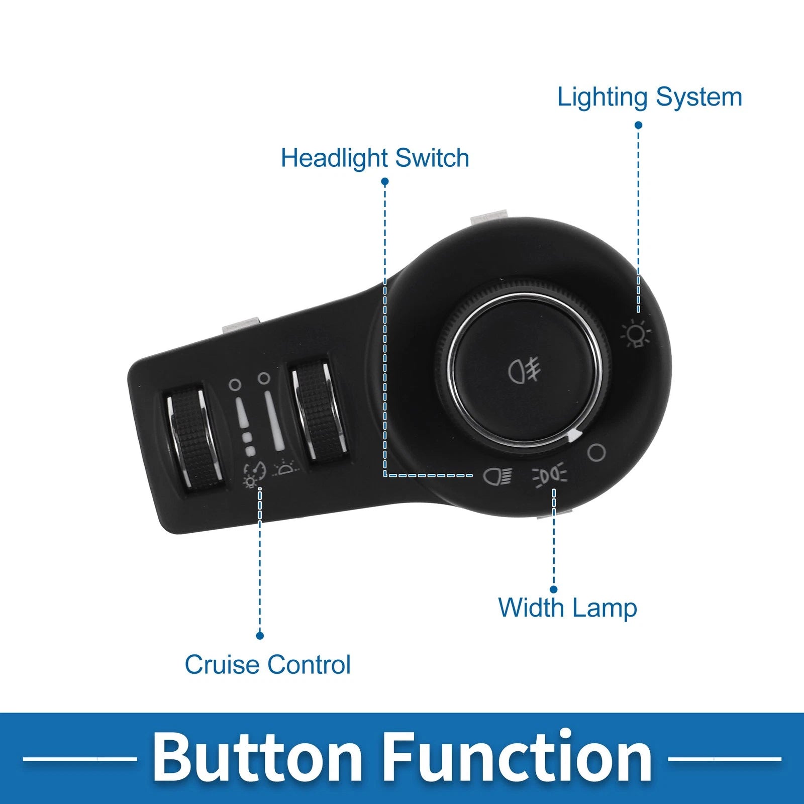 Headlight Switch for Jeep Cherokee (2014–2017) No.68159551AA/68159551AB/68159551AC