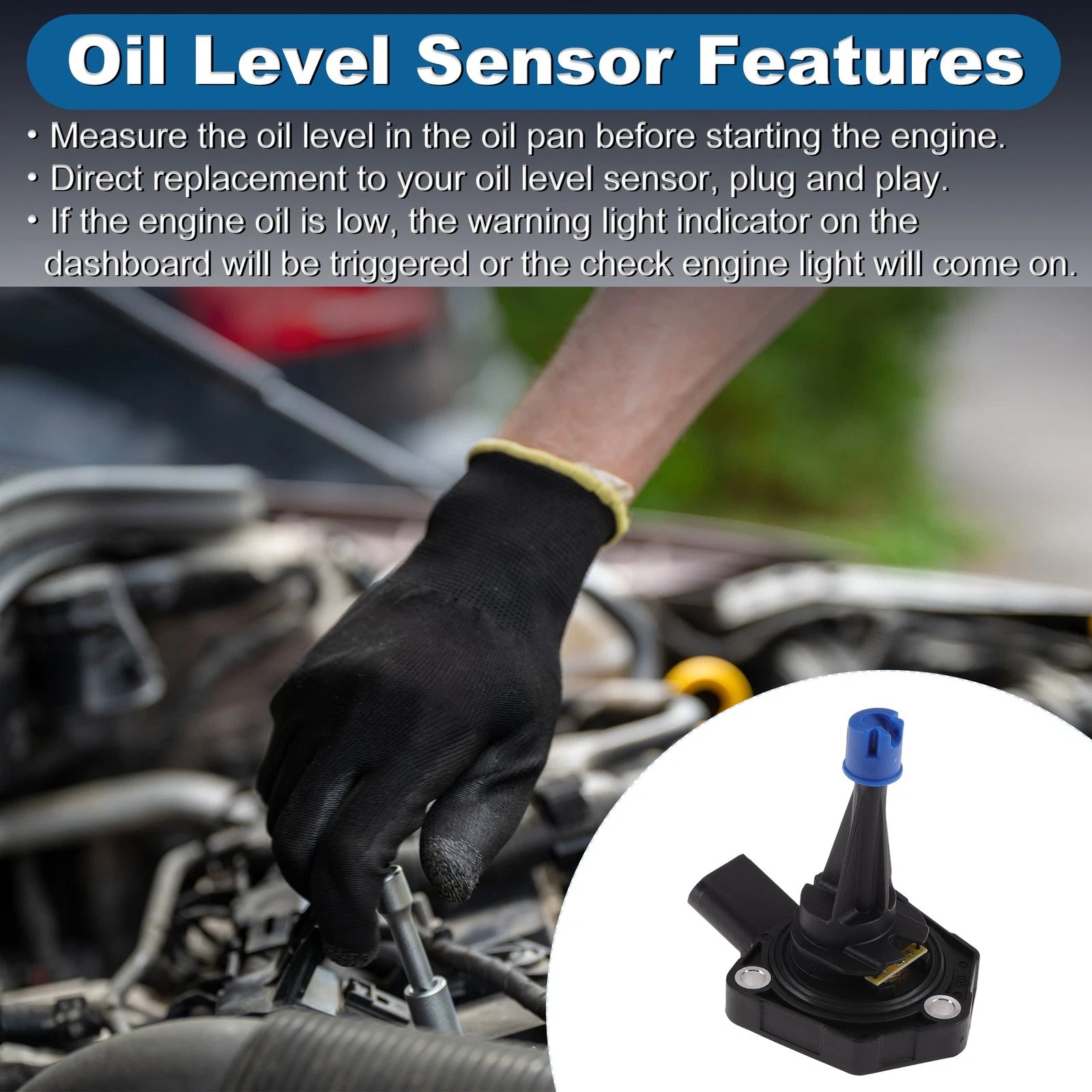 Engine Oil Level Sensor Replacement for Volkswagen Atlas 2018–2023