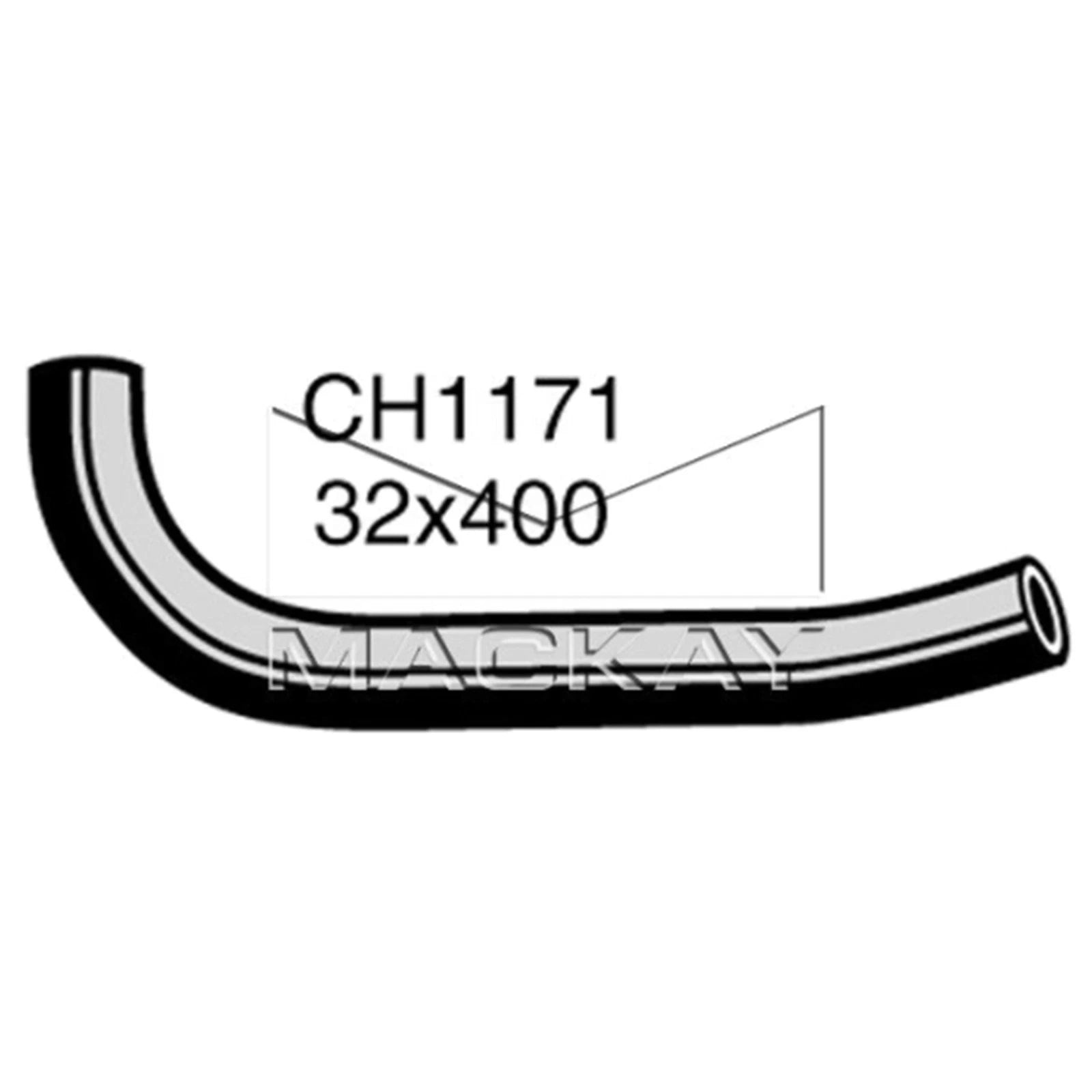 Upper Radiator Hose for Holden Commodore VB VC VH (1978–1983)