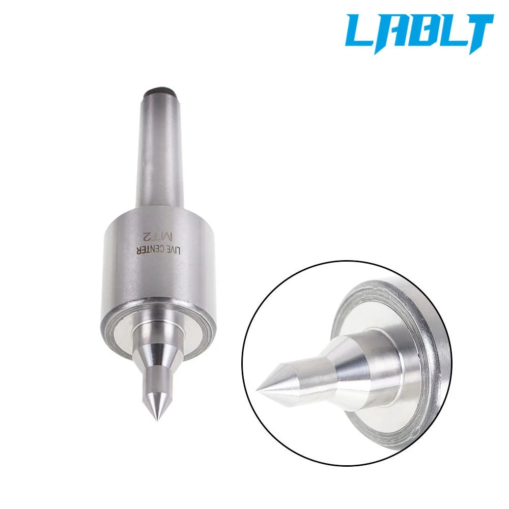 LABLT MT2 Live Center for CNC Long Spindle Tool (Precision 0.000197'')