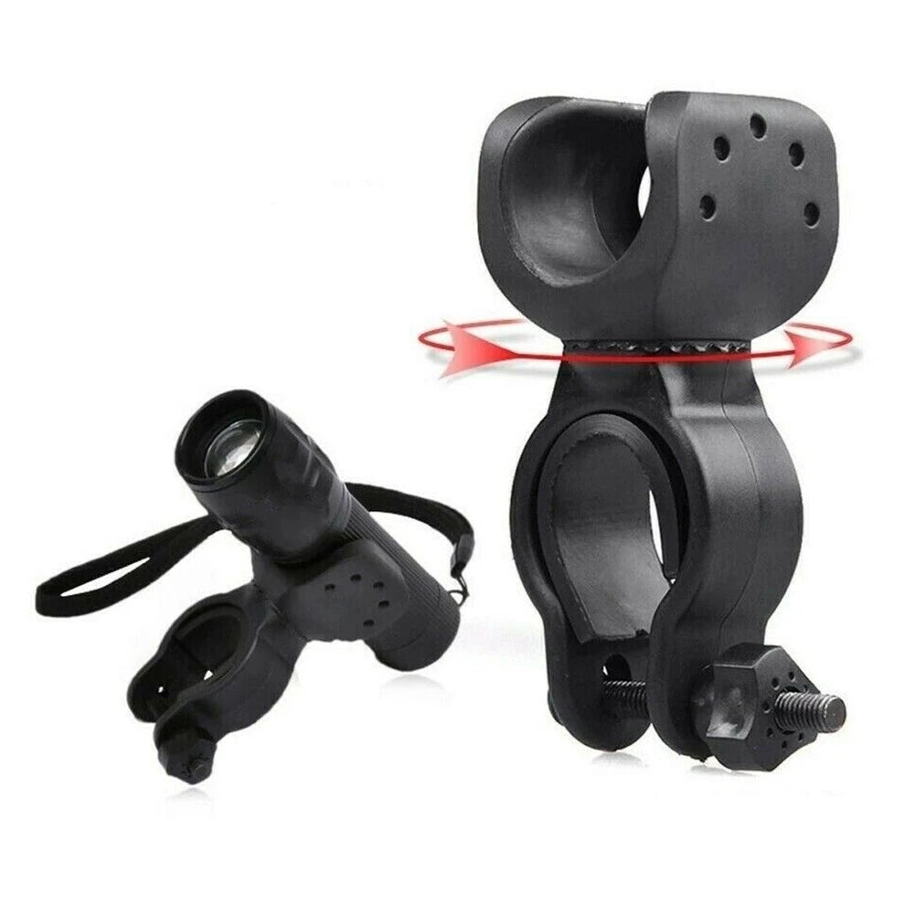 Torch Holder for Bike Assembly (Black Engineering Plastics)