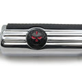 Chrome Gear Skull Footpeg Mount Kit for 1.25" Engine Guard (Defiance)