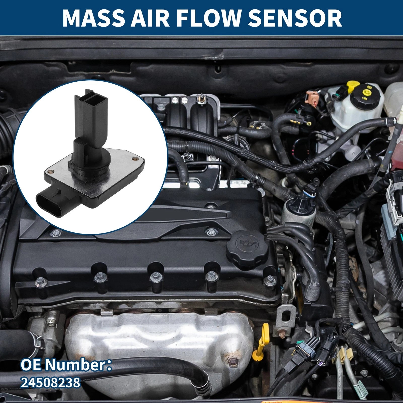 Mass Air Flow Sensor Meter No. 24508238 for Buick Regal (1999–2004)