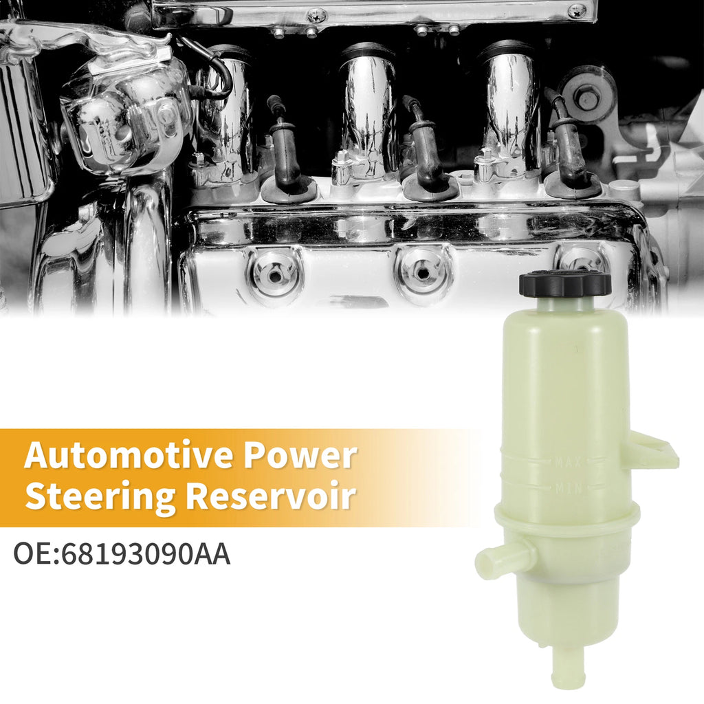 Power Steering Reservoir No. 68193090AA for Ram 2500 (2013–2019) Plastic
