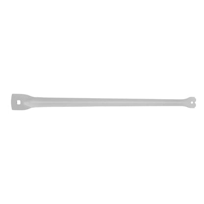 Set of 3 Wire Shelving Support Brackets for Closet Organization (17 Inch)