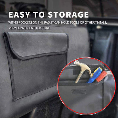 1x Pickup Truck Portable Tailgate Pad Shuttle Pad Protective Bike Rack w/ Strap
