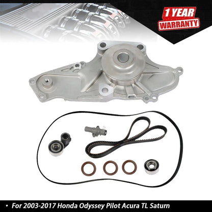 Timing Belt Kit with Water Pump for Honda Odyssey Pilot Acura TL (2003–2017)