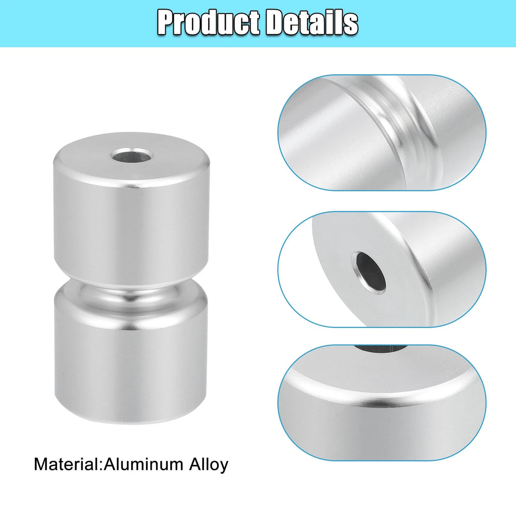Tailgate Lift Assist Rollers Set with Locking Rings for Ford F-150 (2004–2020)