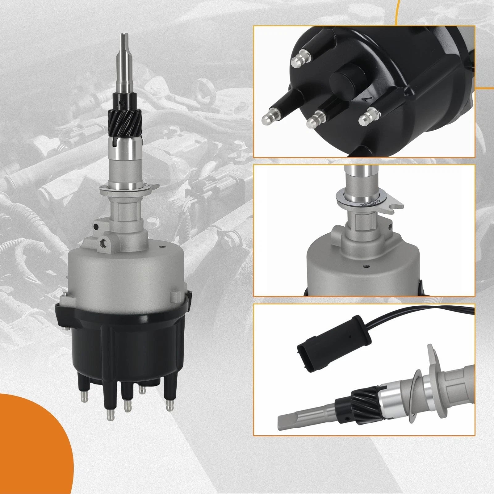 Front Electronic Distributor for Jeep Cherokee/Wrangler TJ (1998–2002) DST4495