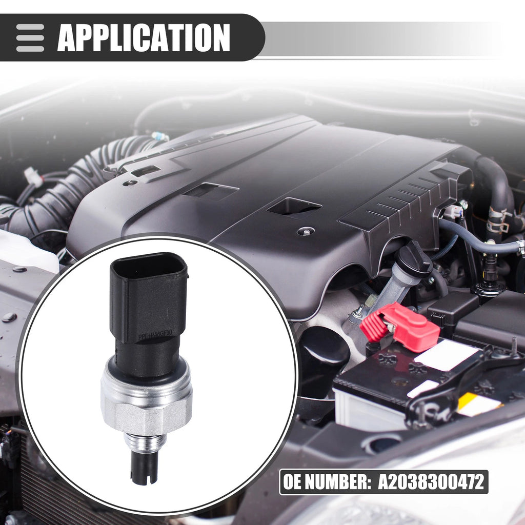 A/C Pressure Transducer Sensor for Mercedes-Benz C230 (2002–2007)