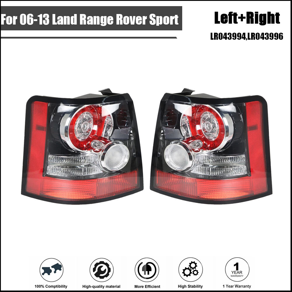 Tail Light Assembly Set for Land Rover Range Rover Sport (2006–2013) Right + Left