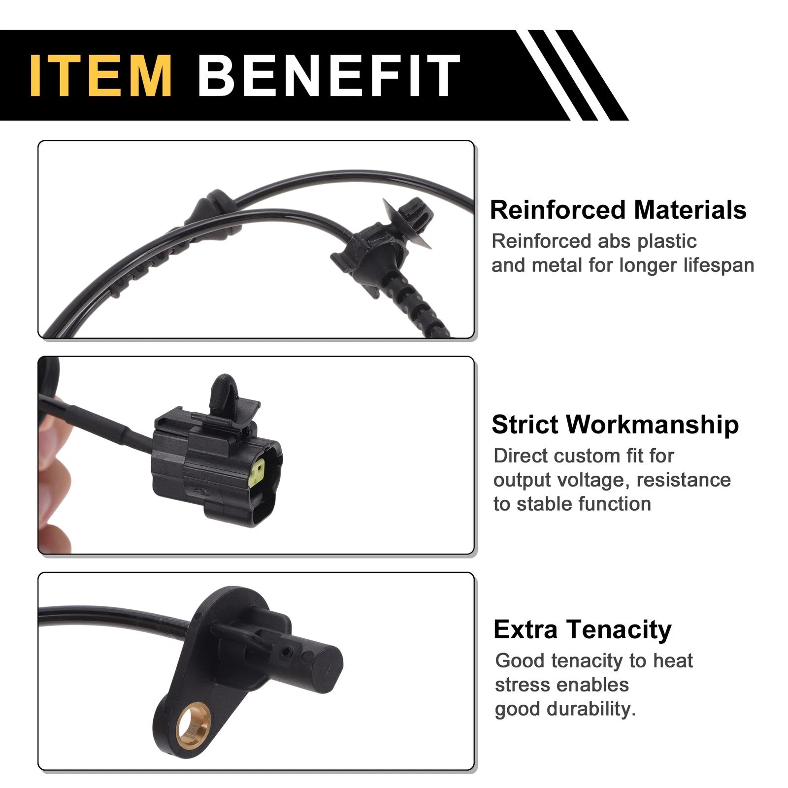 ABS Wheel Speed Sensor Replacement for Chevrolet Sail 3 (2012–2014) Front