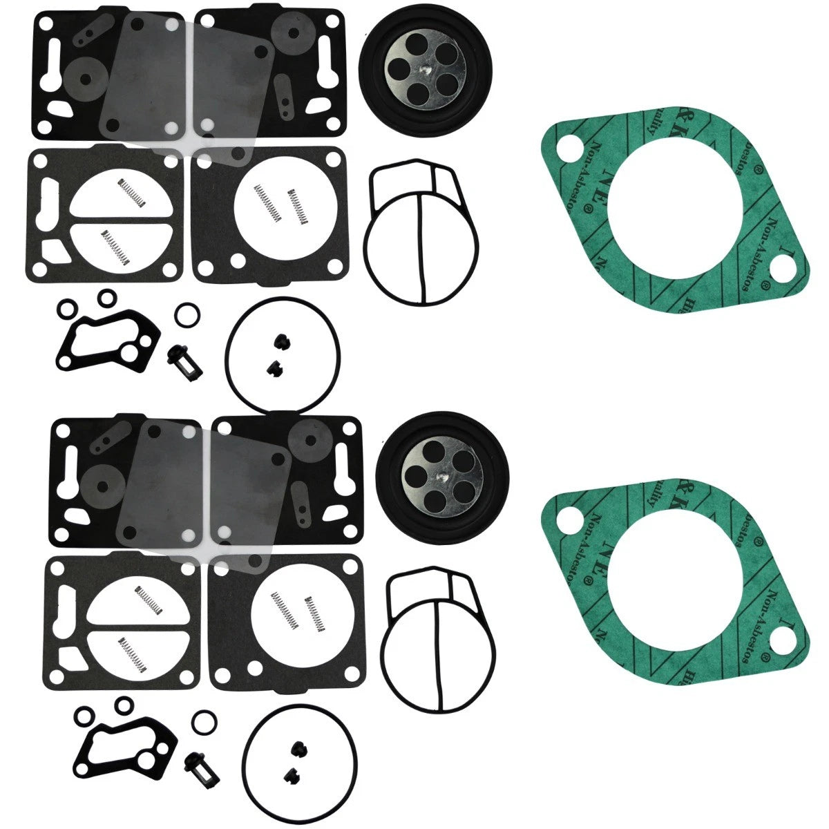 Carburetor Rebuild Kit & Base Gaskets for Sea Doo GTX SPX 787 800 (1997–2002)