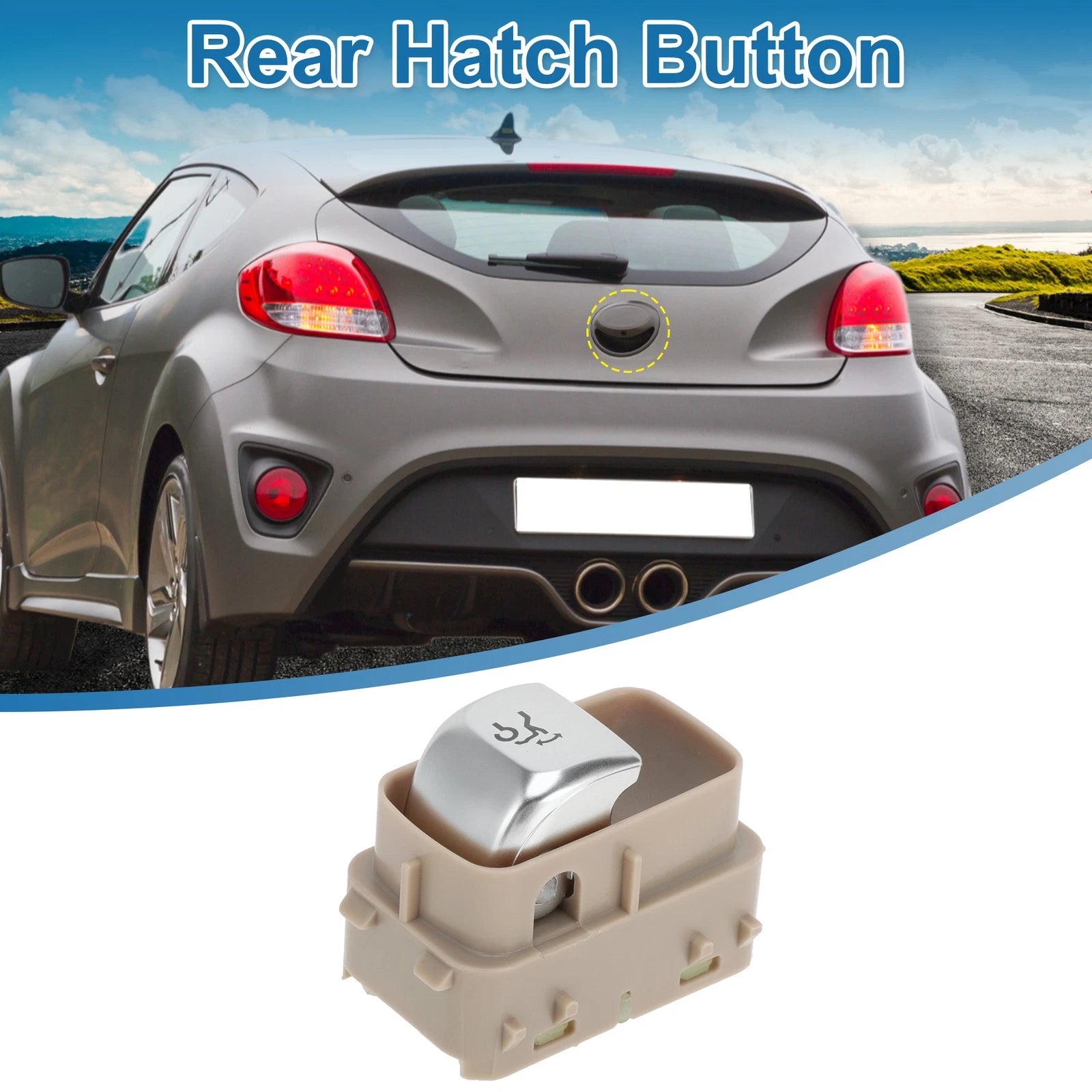 Trunk Release Switch Replacement for Mercedes C300 C400 C63 (2015–2021)