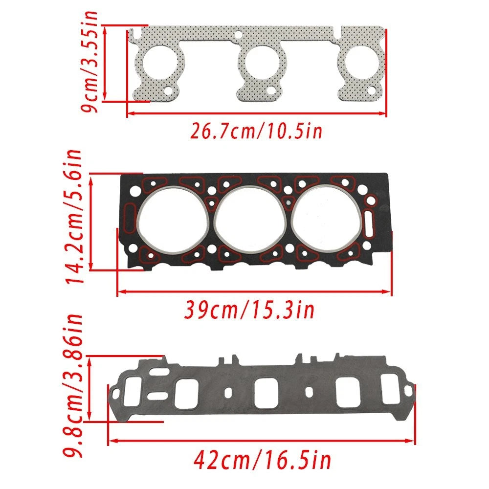 Head Gasket Set for Ford Ranger, Aerostar, Mazda B3000 (1991–2001)