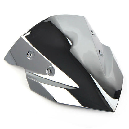Motorcycle Windshield for Kawasaki Z400 (2018–2022) ABS Plastic Silver