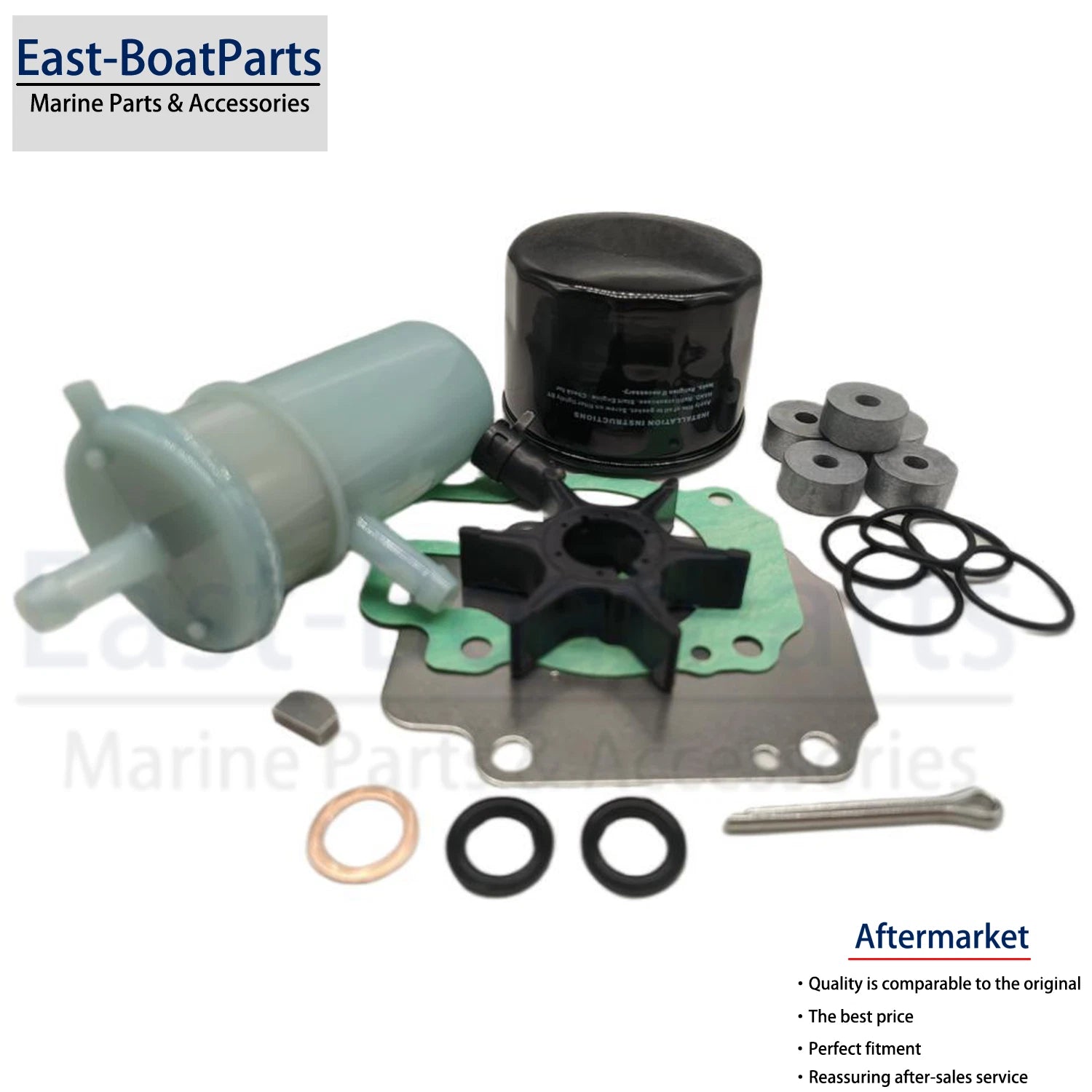 Maintenance Service Kit for Suzuki 4 Stroke 25 30HP DF25A DF30A (2015–up) 17400-94824