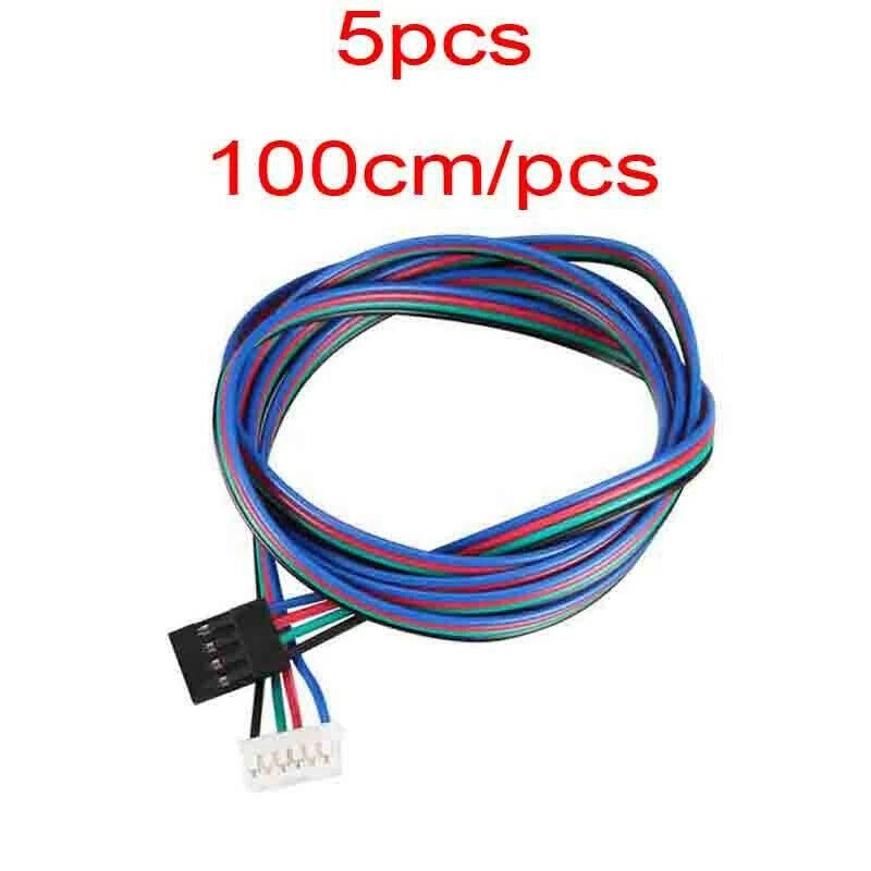 5pcs Stepper Motor Cables 4pin XH2.54 for 3D Printer