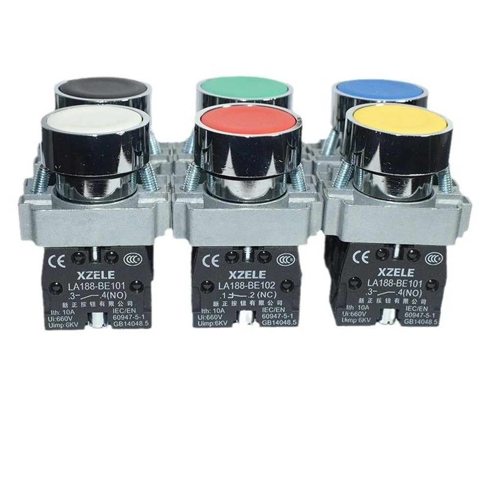 Push Button Switch with Indicator Light for Industrial Applications