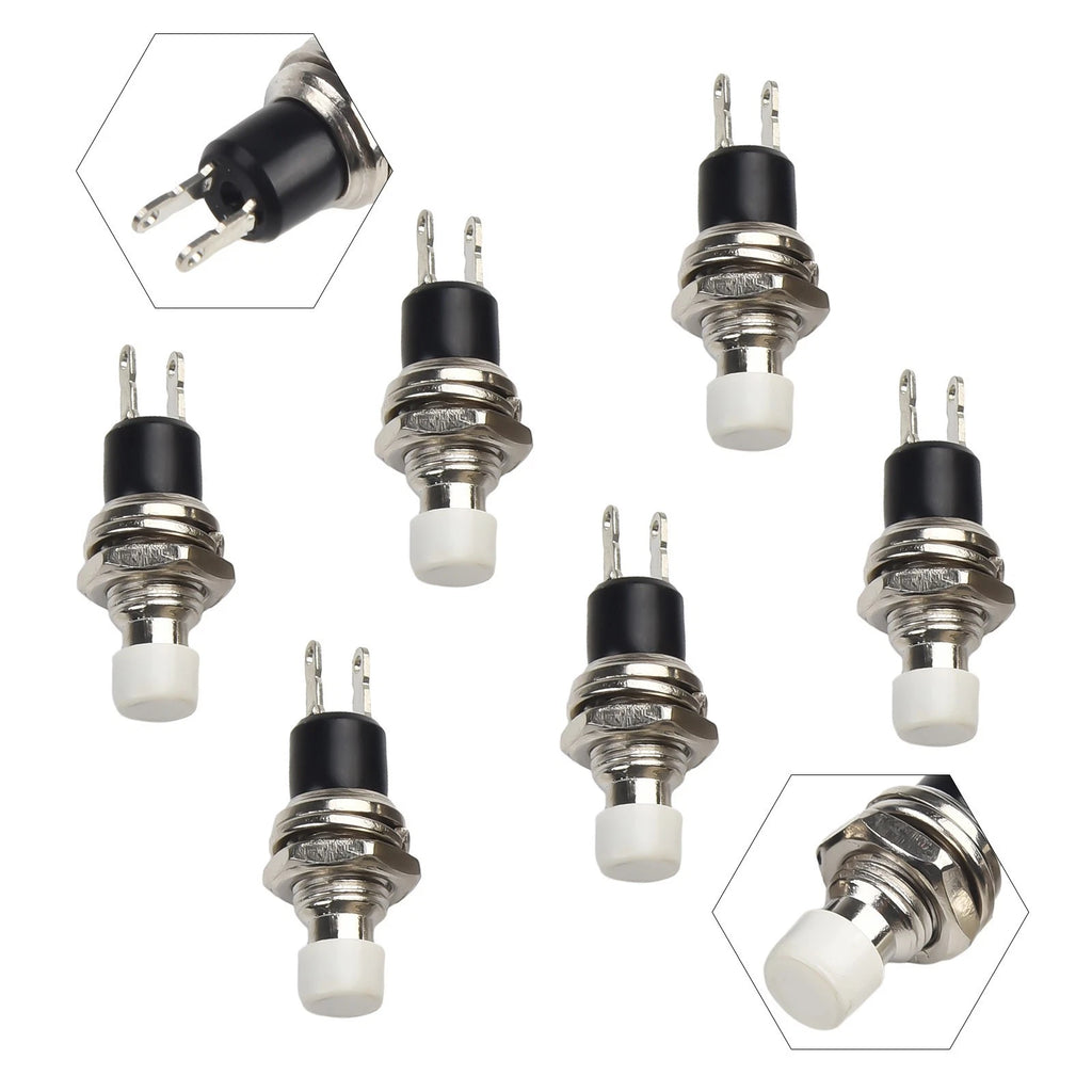PBS110 Momentary Button Switch Set of 6 for Universal Applications