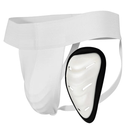 Elastic Groin Guard for Boxing Sanda MMA Taekwondo (No Part Numbers)