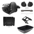 Trunk Backrest Mount Rack Speakers for Harley Street Glide (2014–2026)