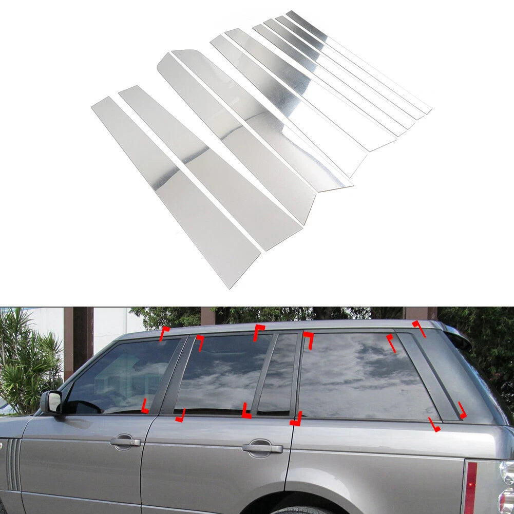 Pillar Post Door Window Cover Trim for Land Rover Range Rover HSE (2002–2012)