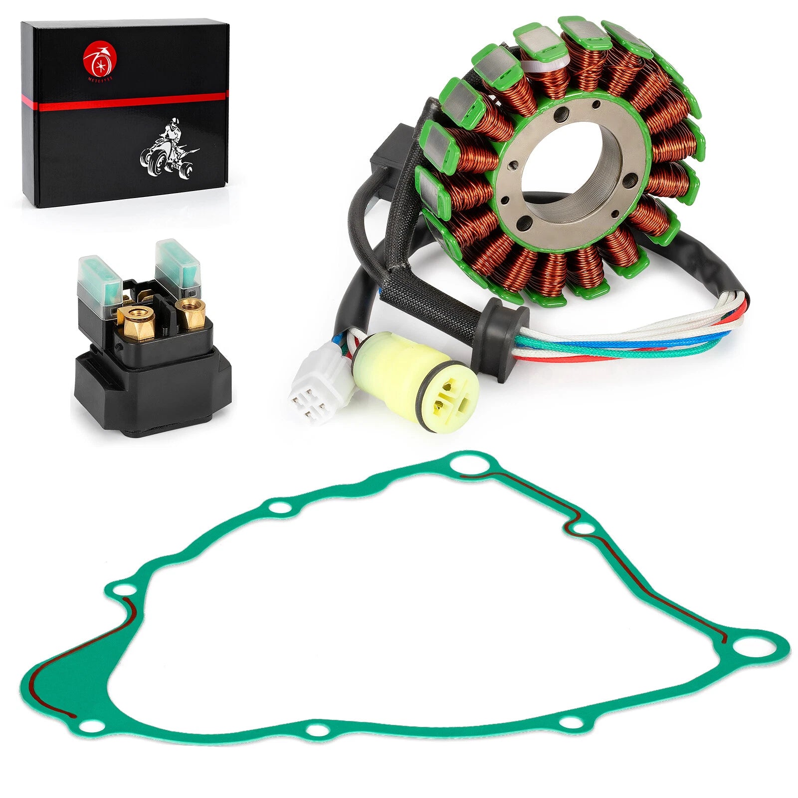 Stator & Relay Gasket for Yamaha Bear Tracker Bruin Big Bear 250 (2001–2009)