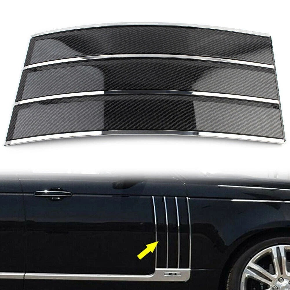 Right Side Grille Fender Frame Carbon for Land Rover Range Rover (2013–2017)