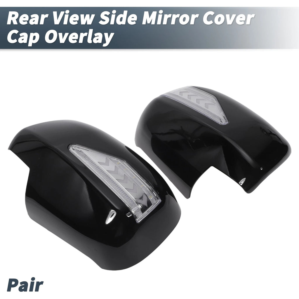 Rearview Mirror Cover Overlay Gloss Black for Lexus RX330 RX350 (2003–2009)