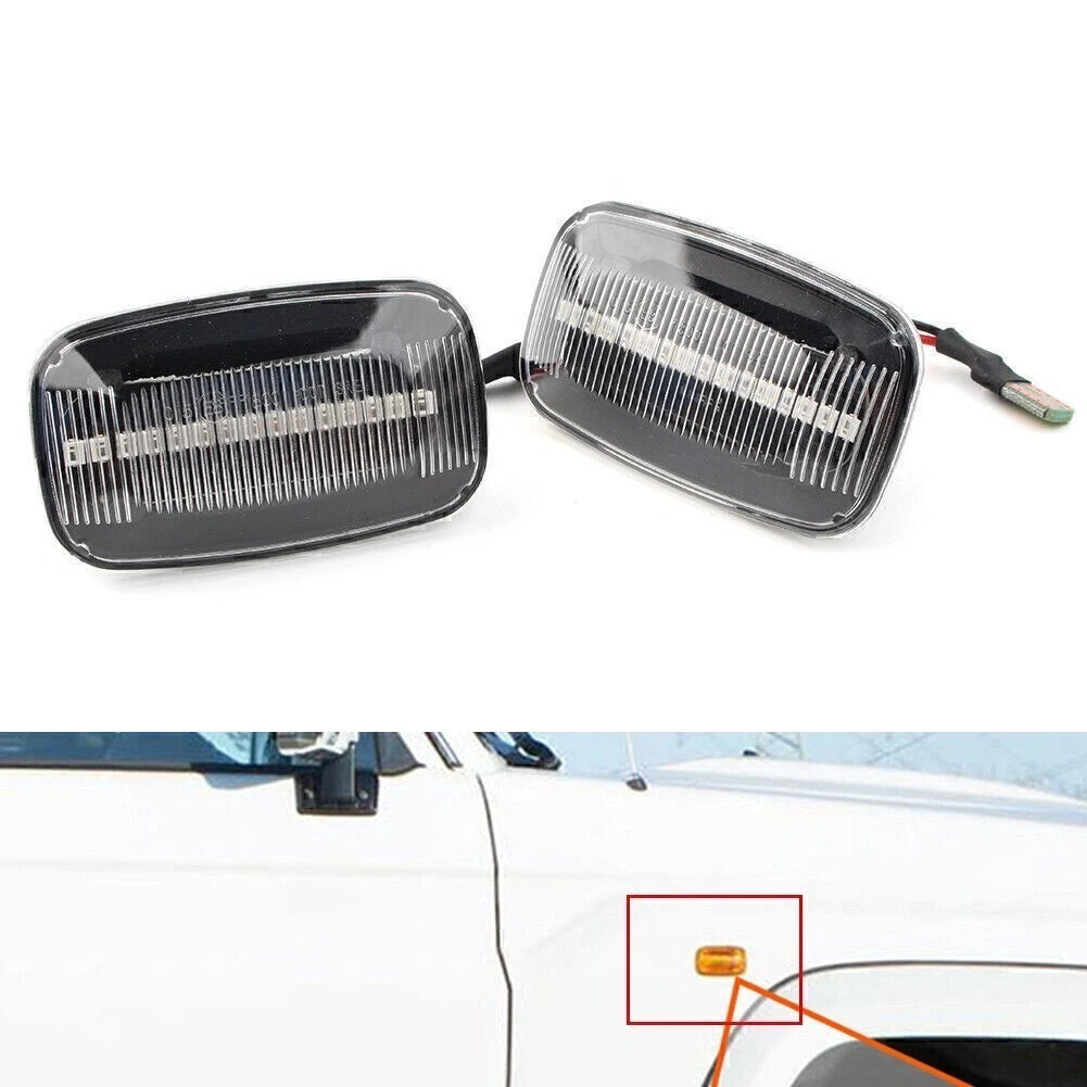 Dynamic LED Sequential Side Marker Light for Toyota Land Cruiser Previa Camry