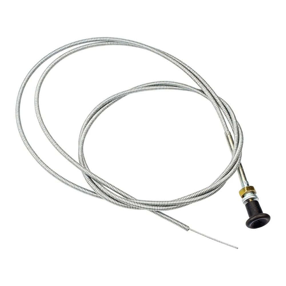 Metal Pull Cord Cable for Lawn Mower Tractor (96 Inch Cuttable Design)