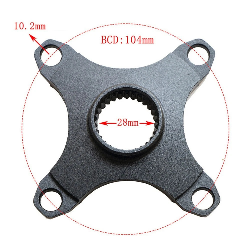 BCD104mm Conversion Piece for Bafang Middle Motor (2018–2023)