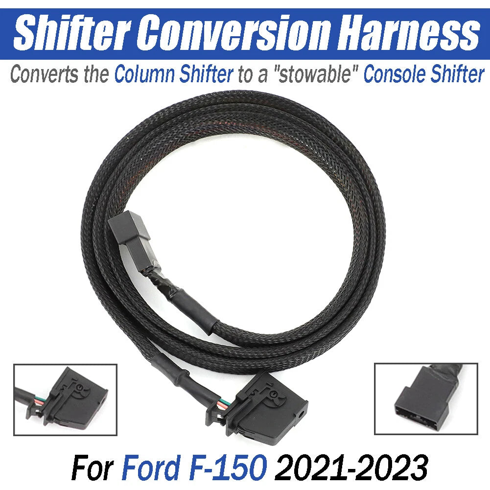 Stowable Console Shifter Conversion Harness for Ford F-150 (2021–2025)