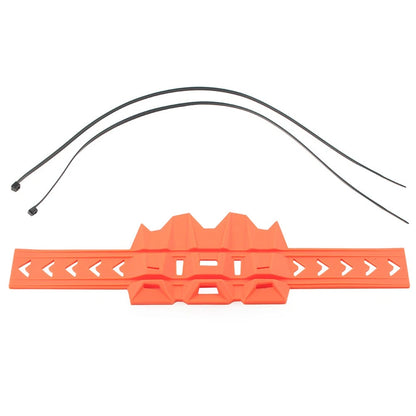 Exhaust Tail Pipe Guard Protector Cover for Motorcycle Universal Orange