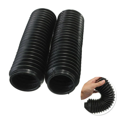 1 Pair Black Fork Gaiter Boots for CQR Motorcycle