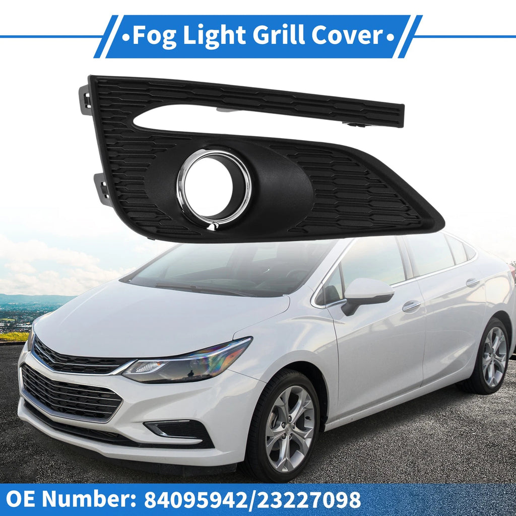 Front Left Fog Light Grill for Chevrolet Cruze (2017–2018)