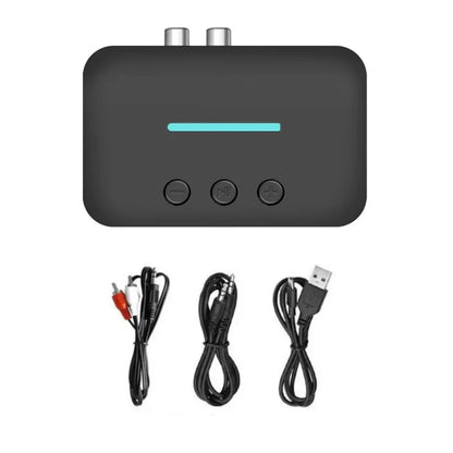 Bluetooth Receiver RCA 3.5mm AUX Wireless Audio Adapter for Vehicles