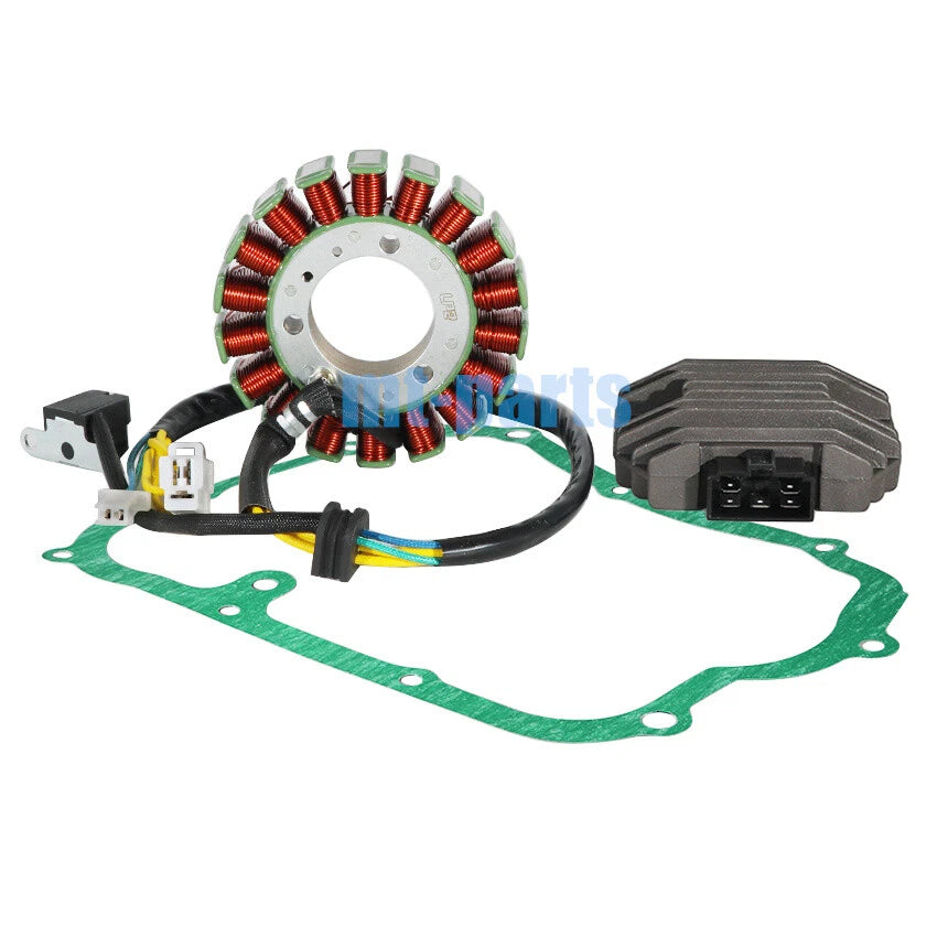 Stator Coil, Regulator Rectifier, Gasket for Yamaha YP250 (2000–2001)