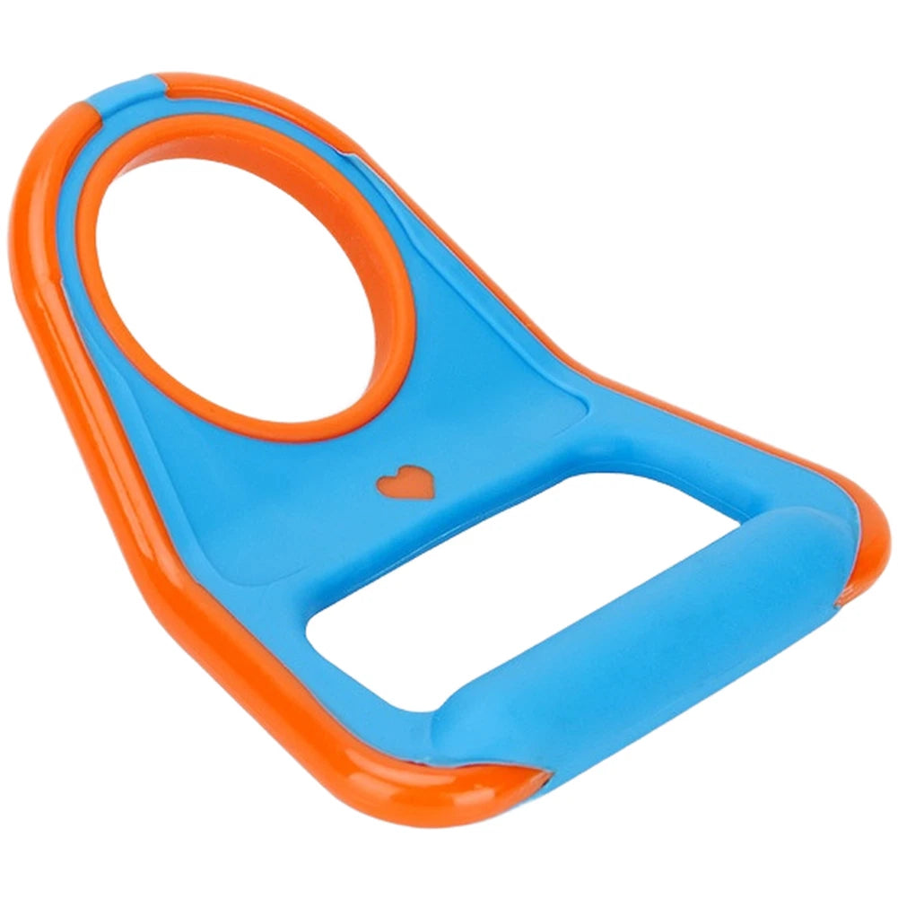 5 Gallon Water Bottle Carrier with Upgraded Elastic Handle - Blue