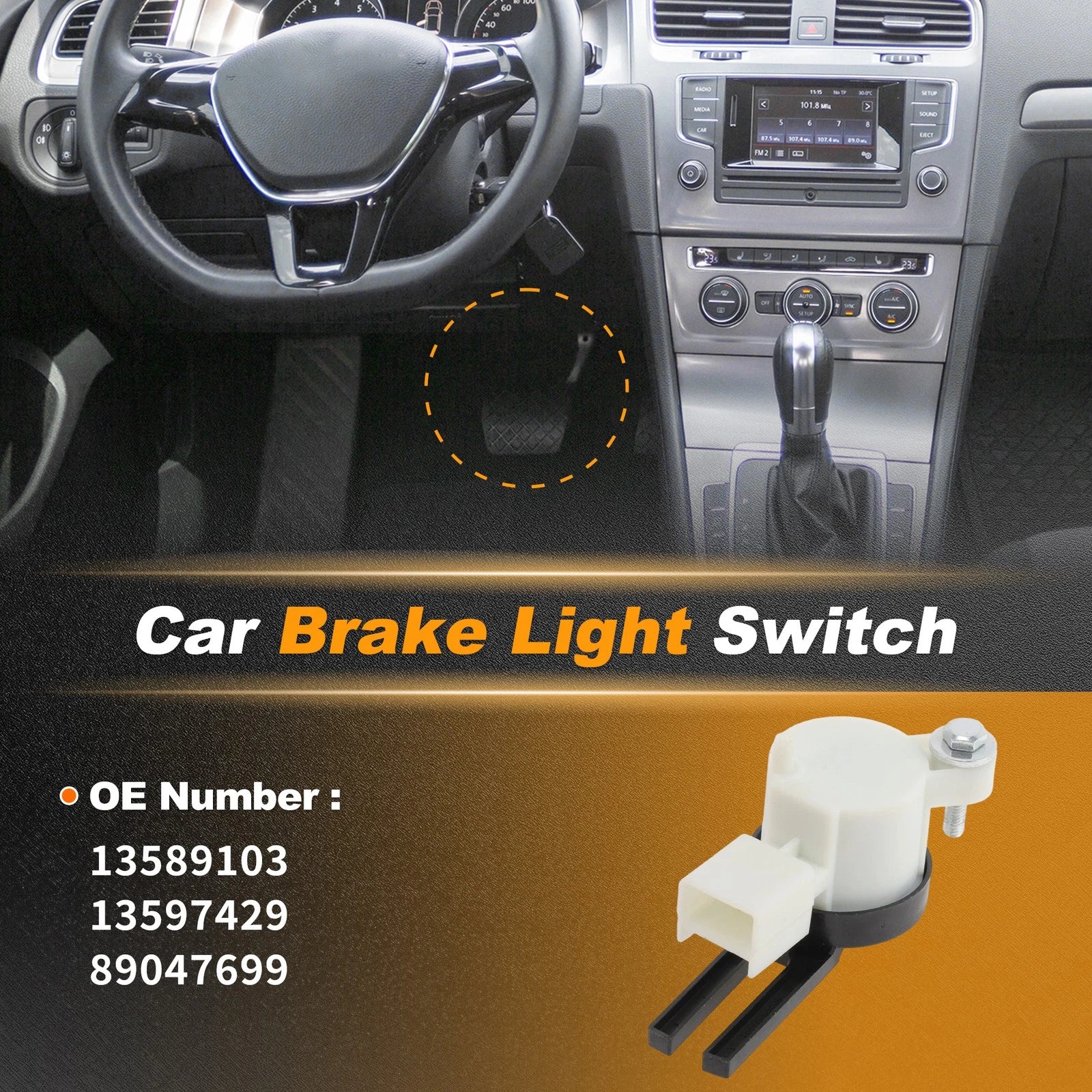 Brake Light Switch Replacement for Cadillac CTS (2004–2013)