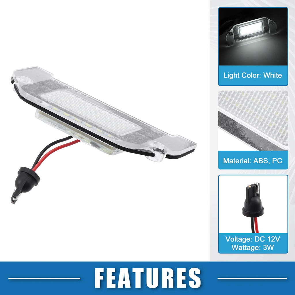 6000K White LED License Plate Light 4805846AB for Dodge Charger (2006–2014)