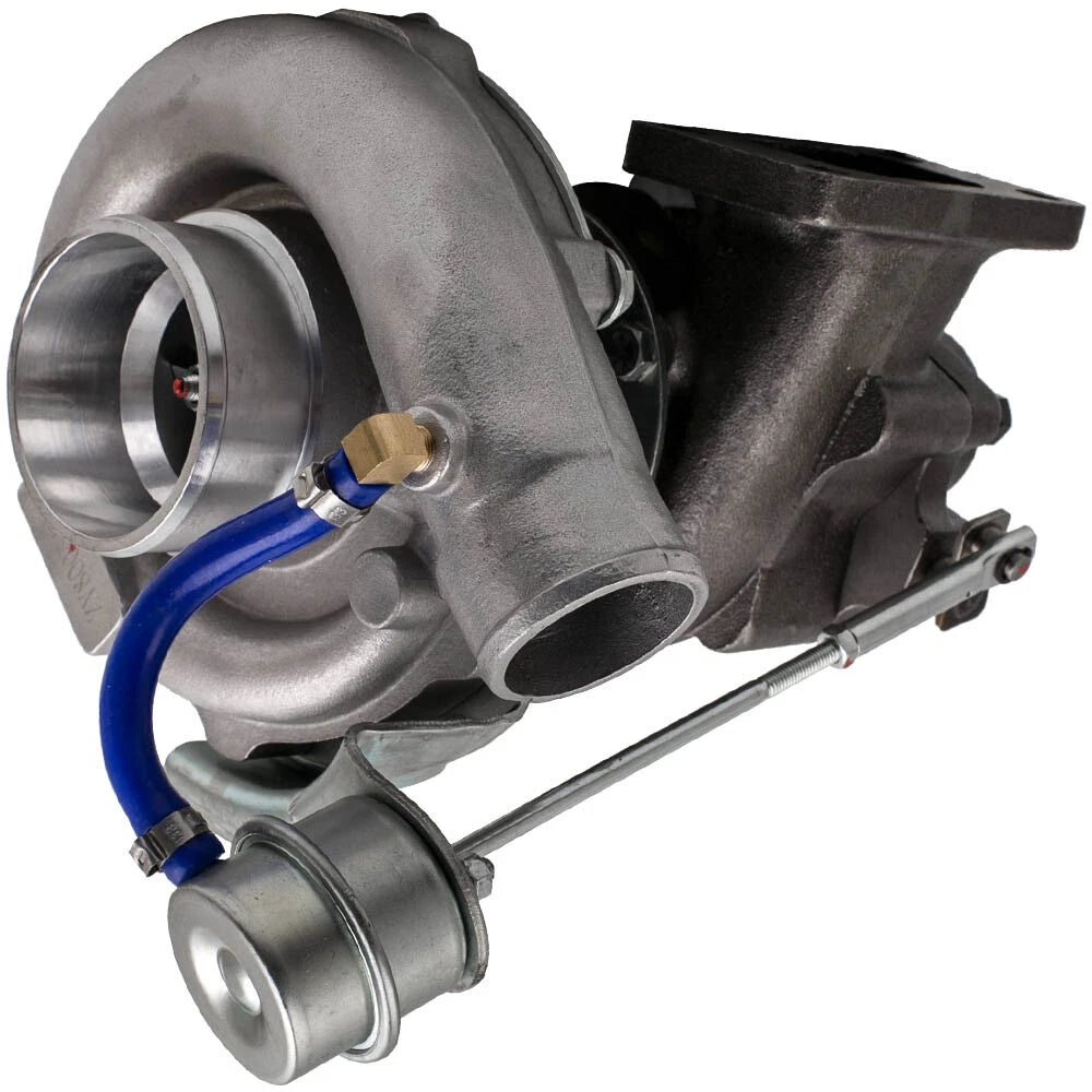 T04E V-Band Turbocharger + 27x7x2.5 2.5" Universal Intercooler