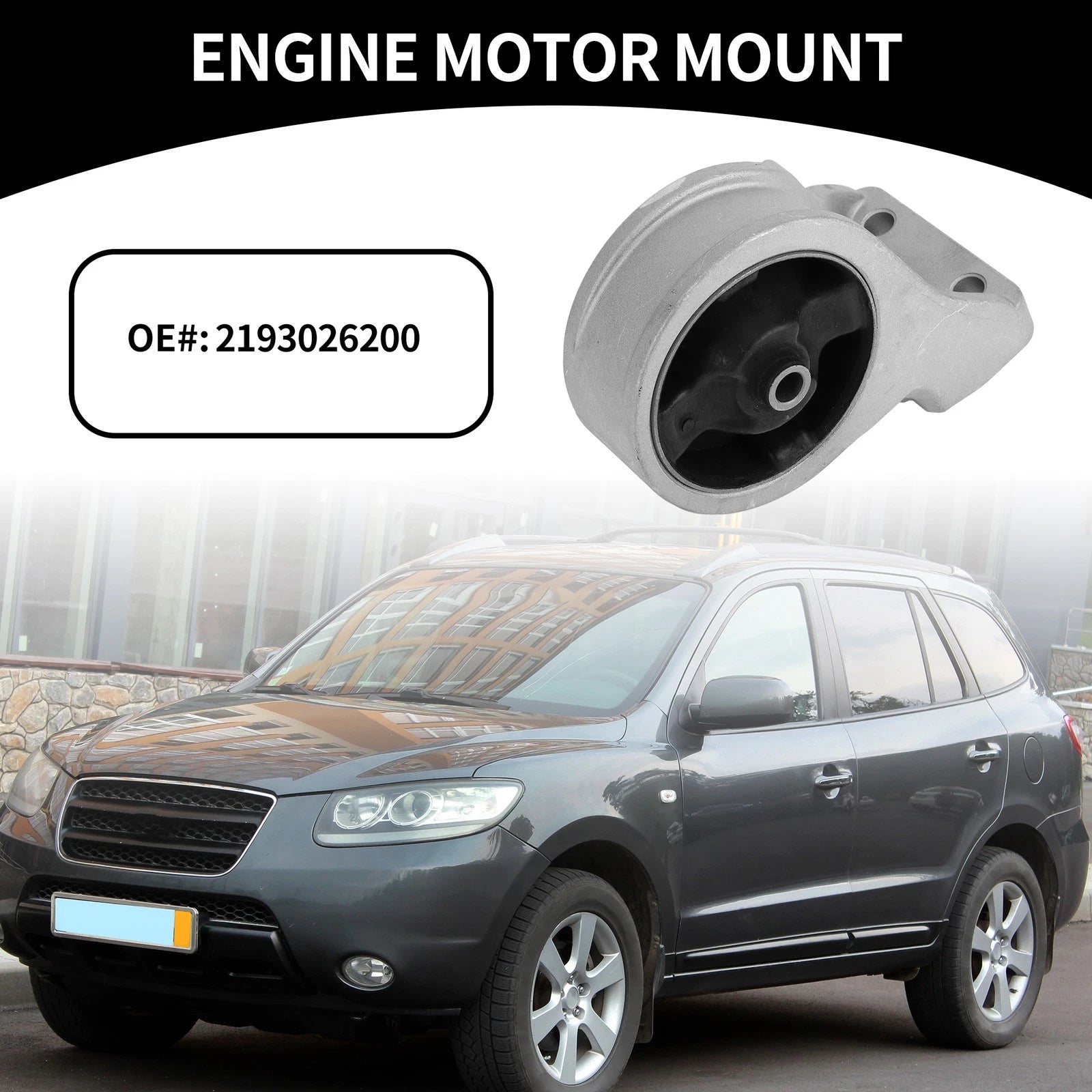 Engine Motor Mount Replacement for Hyundai Santa Fe 2.4 (2001–2006)