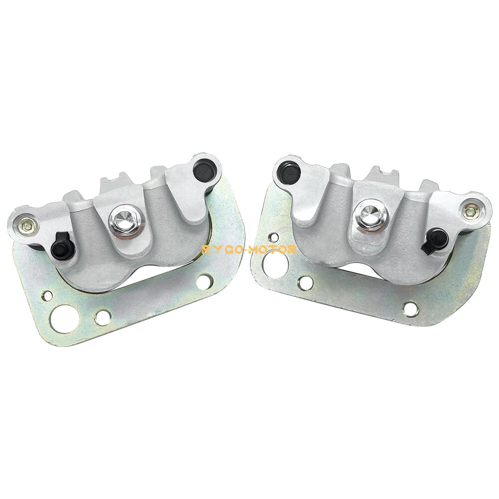 Front Brake Calipers & Pads for Polaris Ranger 500 570 700 Crew XP (2008–2022)